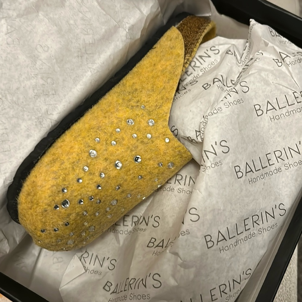 Ballerin's Handmade Leather Shoe Sz 8.5